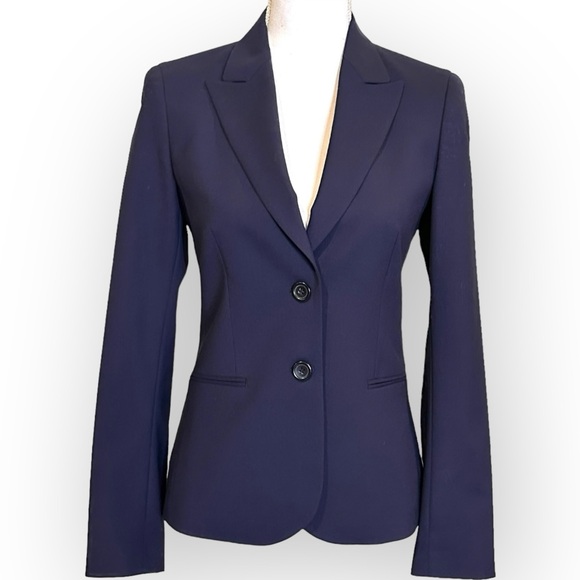 Theory Nichelle Broadway Navy Blazer NWOT - Picture 4 of 15